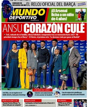 روزنامه موندو| قلب فاتی در بارسلونا است