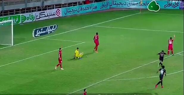 ویدیو| گل سوم پرسپولیس به فولاد توسط آل کثیر
