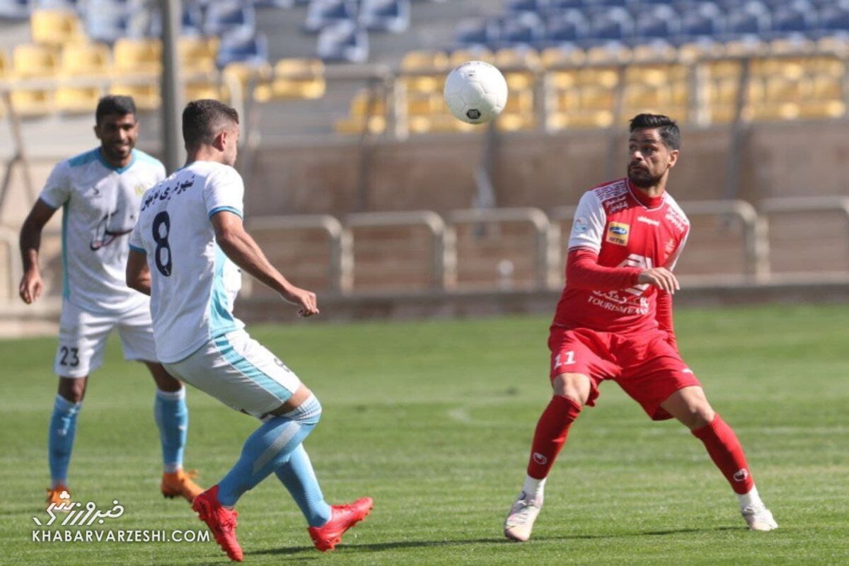 تساوی شاگردان گل محمدی مقابل تیم یک پرسپولیسی