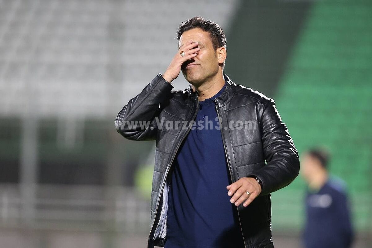 تصاویر| واکنش غم انگیز یک پرسپولیسی به گل یامگا