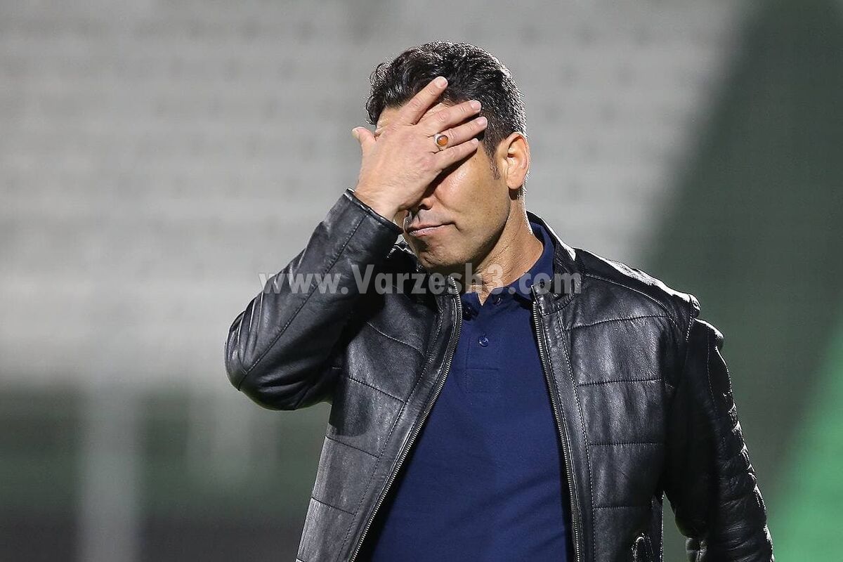 تصاویر| واکنش غم انگیز یک پرسپولیسی به گل یامگا