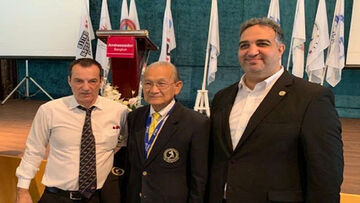 رئیس انجمن موی تای ایران سفیر عالی ورزش جهان شد
