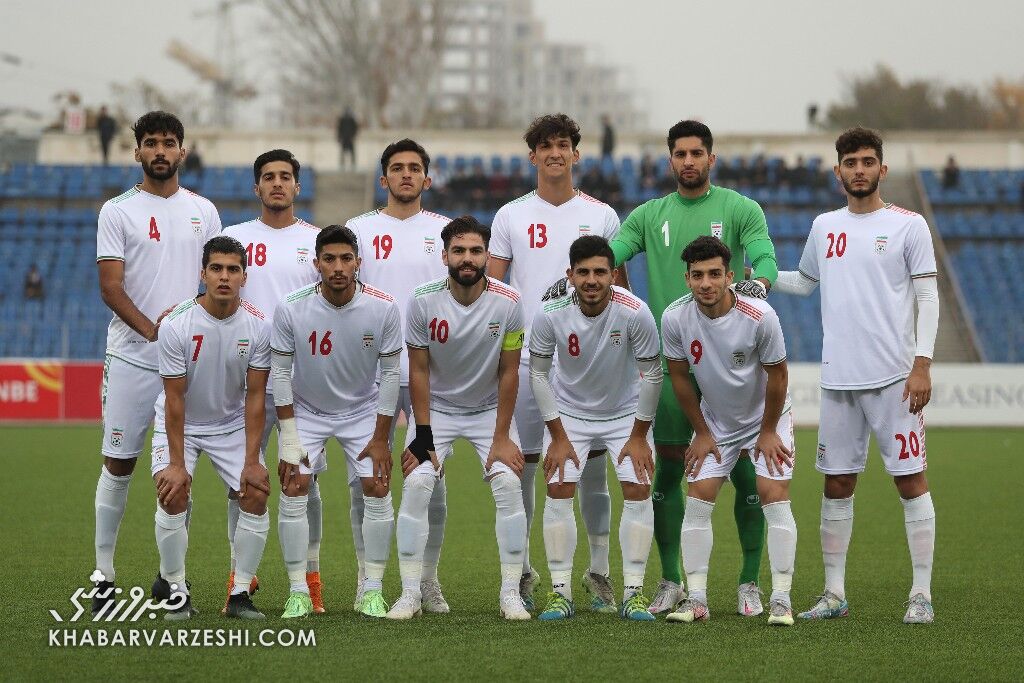 ترکیب تیم ملی امید برای دیدار با تاجیکستان مشخص شد