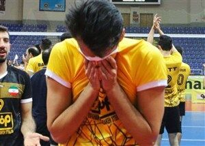 تصویر لحظه دردناک و گریه شدید ستاره والیبال ایران روی خط سرویس
