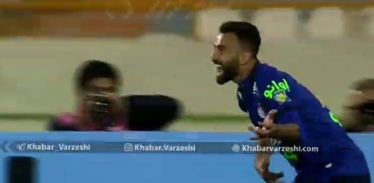 ویدیو| گل اول استقلال به تراکتور توسط ارسلان مطهری