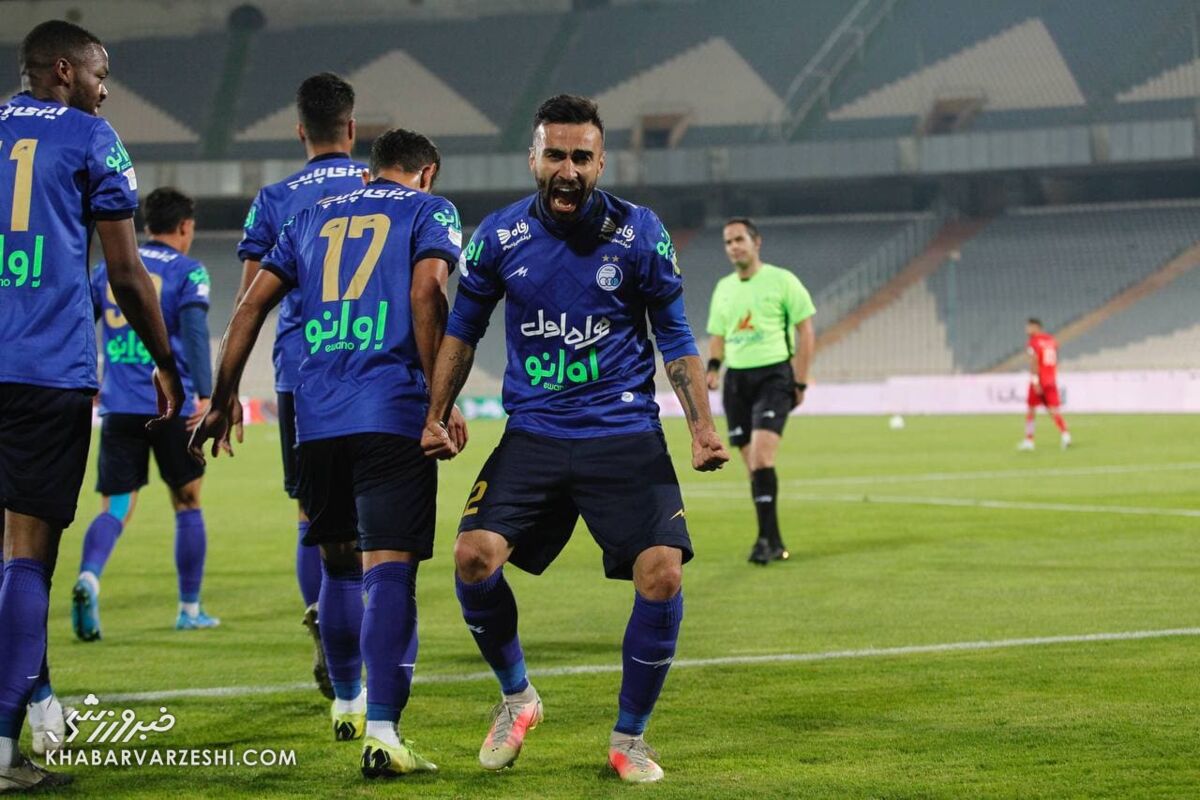 ویدیو| گل اول استقلال به تراکتور توسط ارسلان مطهری