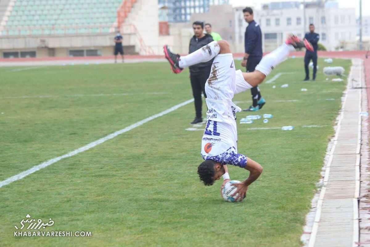 تصاویر| گلزنی به سبک معبد شائولین/ جالب‌ترین گل در لیگ فوتبال ایران را ببینید