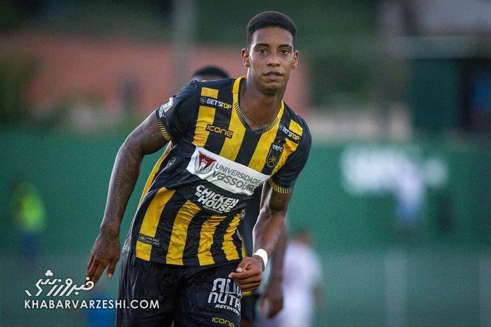 عکس| مذاکره پرسپولیس با این مهاجم برزیلی/ ۸ گل در لیگ B برزیل!