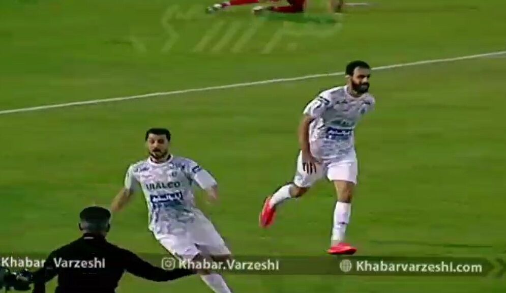 ببینید| گل آلومینیوم به پرسپولیس توسط نقی‌زاده