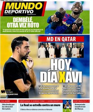 روزنامه موندو| امروز، روز ژاوی