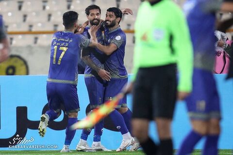 شادی گل آرمین سهرابیان؛ پرسپولیس - گل‌گهر