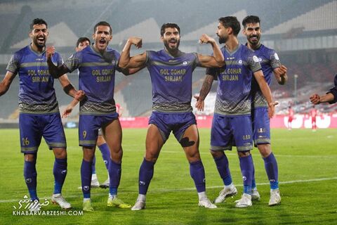 شادی گل آرمین سهرابیان؛ پرسپولیس - گل‌گهر
