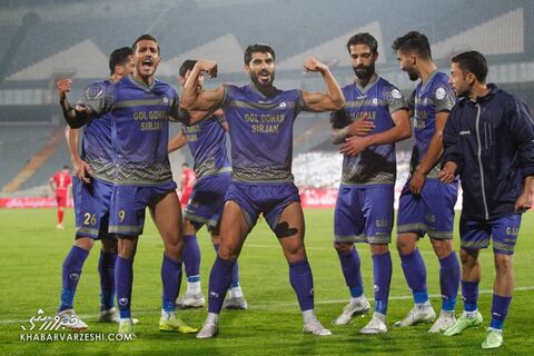 شادی گل آرمین سهرابیان؛ پرسپولیس - گل‌گهر