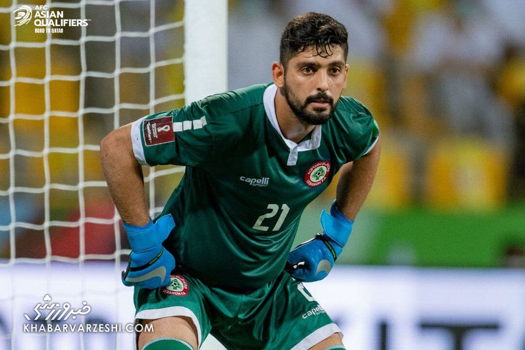عکس| ستاره لبنان به بازی مقابل ایران رسید