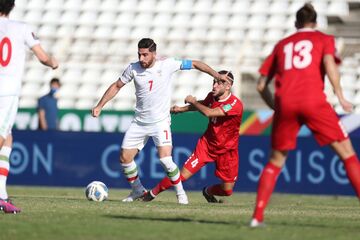 گزارش تصویری| برد دقیقه آخری ایران مقابل لبنان