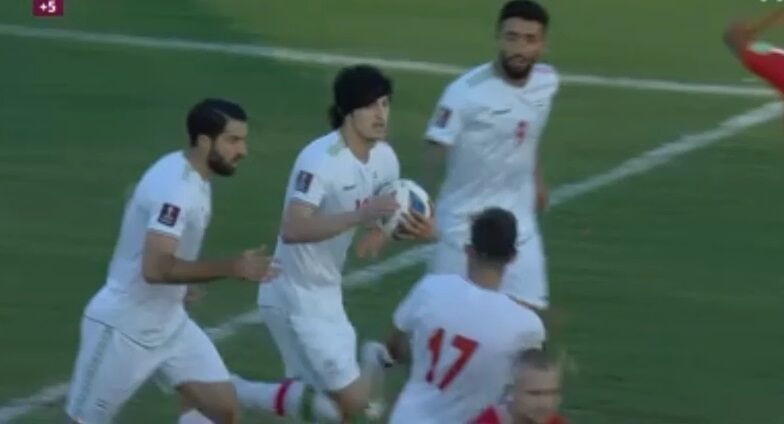 ویدیو| گل اول ایران به لبنان توسط آزمون