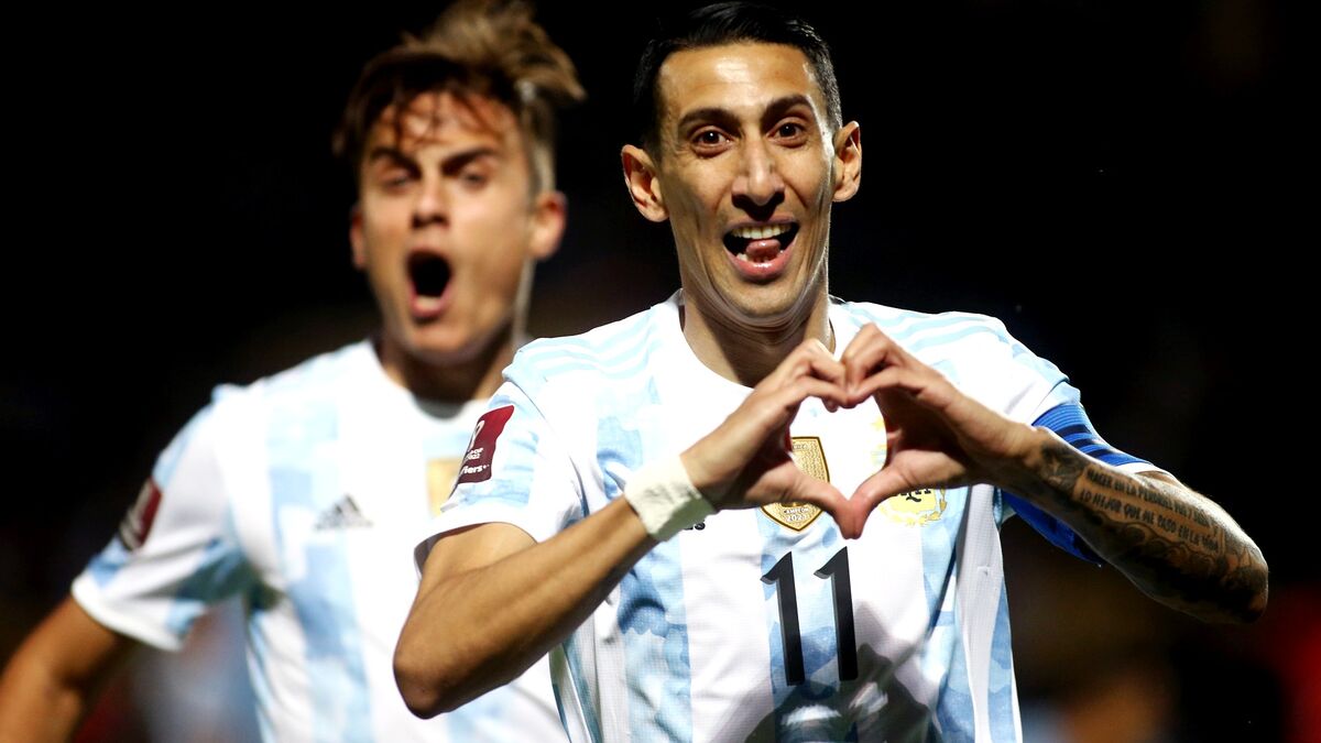 ویدیو| پیروزی آرژانتین مقابل اروگوئه با گل دیدنی دی‌ماریا