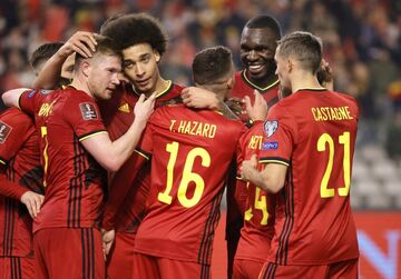 ویدیو| خلاصه بازی بلژیک ۳-۱ استونی