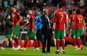 ببینید| اعتراض رونالدو به سرمربی پرتغال پس از باخت و نرسیدن به جام جهانی
