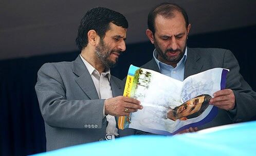 محمود احمدی نژاد و علی سعیدلو