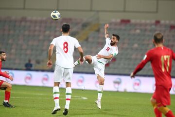 خیال گل محمدی در دقیقه ۶۶ بازی تیم ملی راحت شد!