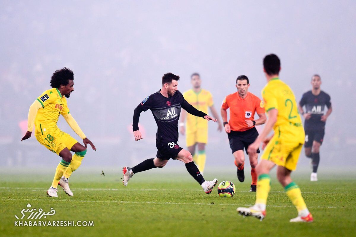 مسی - پاری‌سن‌ژرمن - نانت