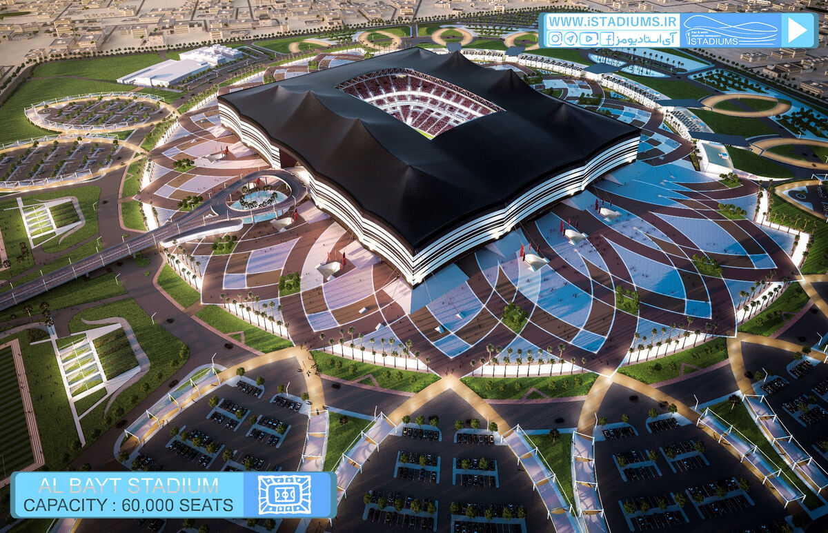 ویدیو| امکانات بی‌نظیر استادیوم البیت قطر