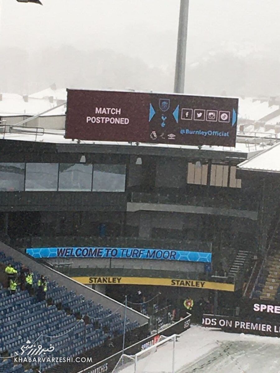 تصاویری جذاب از برف لیگ برتری/ یک بازی لغو شد