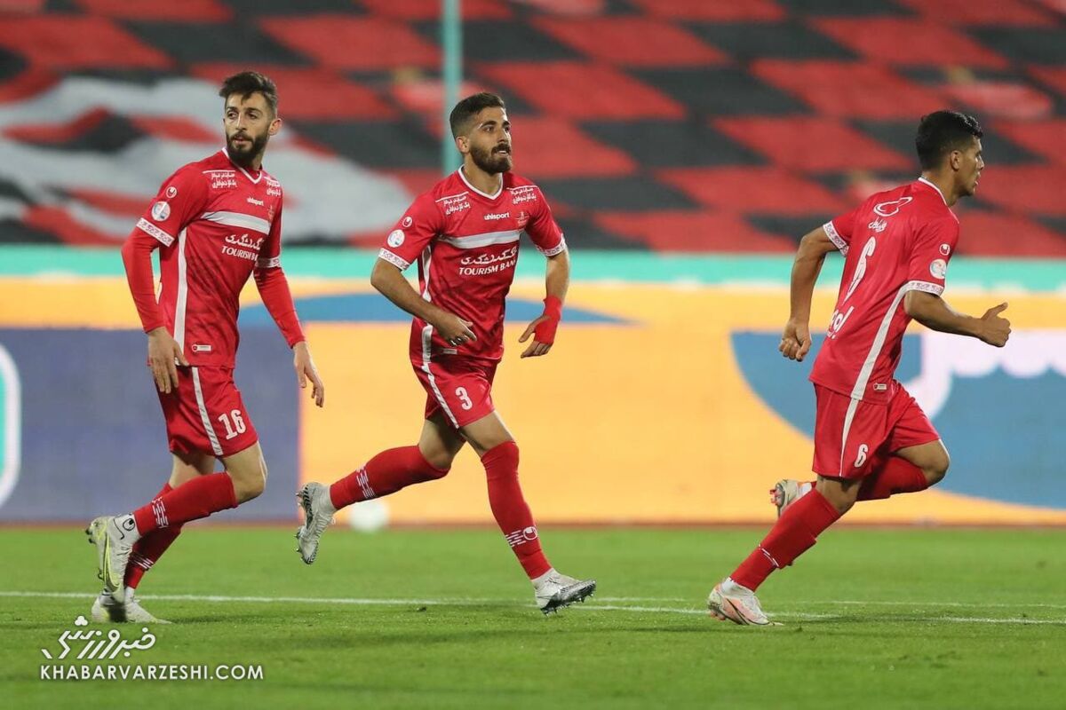 پرسپولیس ۲ - هوادار ۲/ شاگردان گل محمدی از شکست فرار کردند