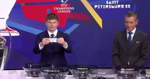 ویدیو| اشتباهی که باعث تکرار مراسم قرعه کشی لیگ قهرمانان اروپا شد