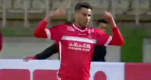 ویدیو| گل دوم پرسپولیس به پیکان توسط عیسی آل‌کثیر