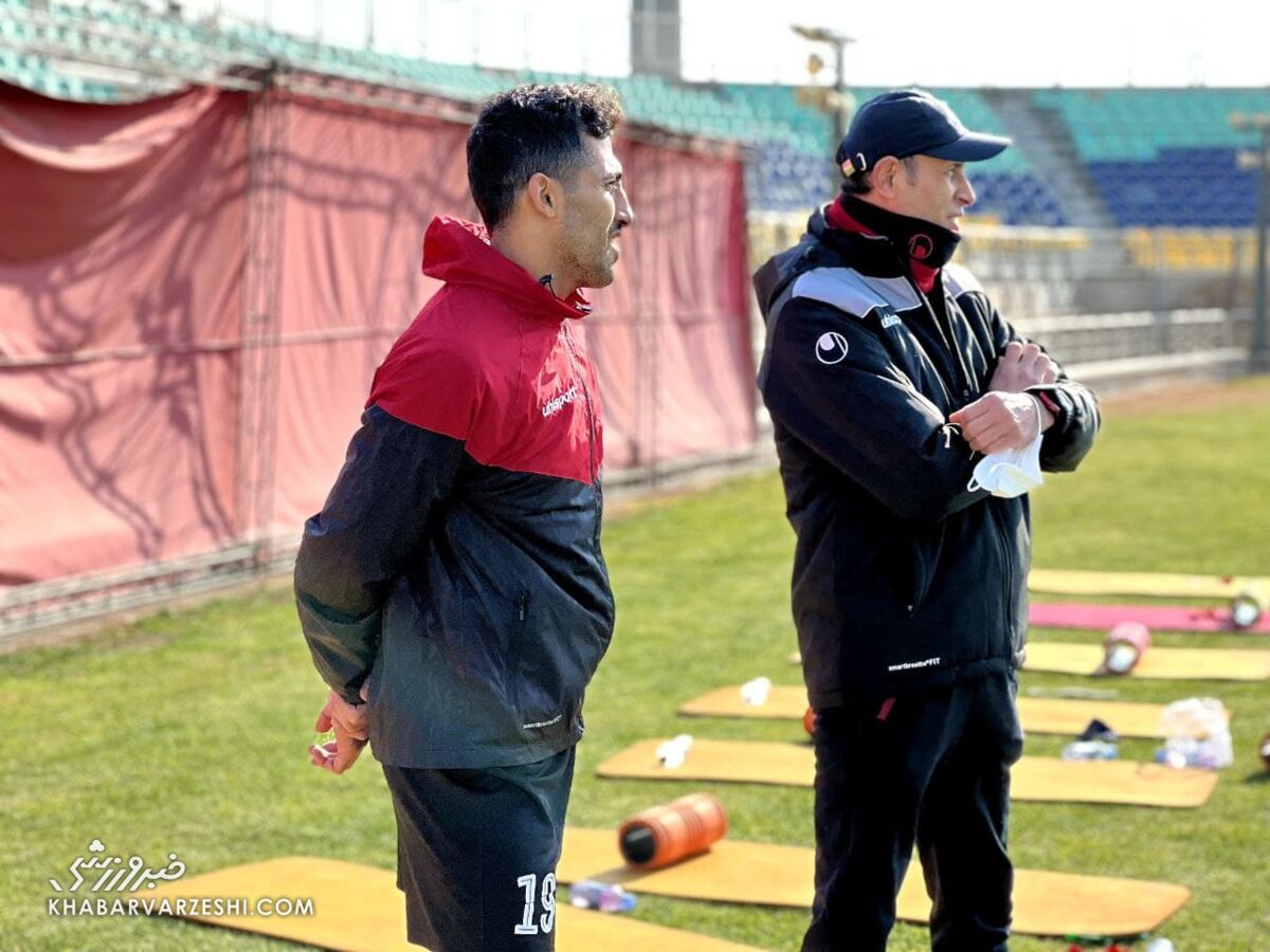 تمرین پرسپولیس