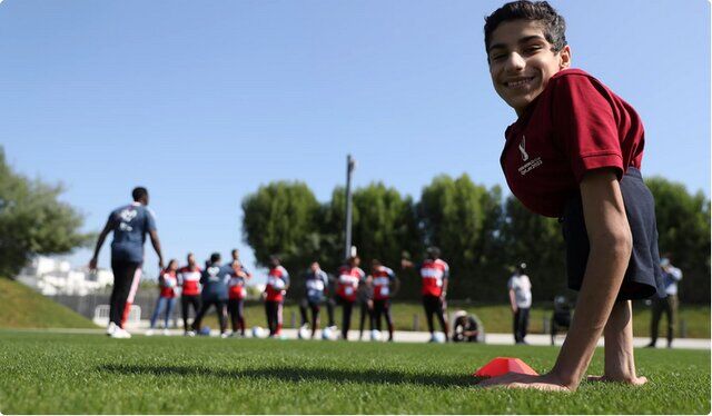 تصاویر| استقبال ویژه مهدویکیا و بکام از نیروهای داوطلب جام جهانی