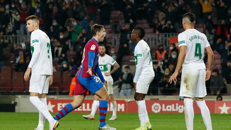 ویدیو| خلاصه بازی بارسلونا - الچه/ برد سخت شاگردان ژاوی در لالیگا