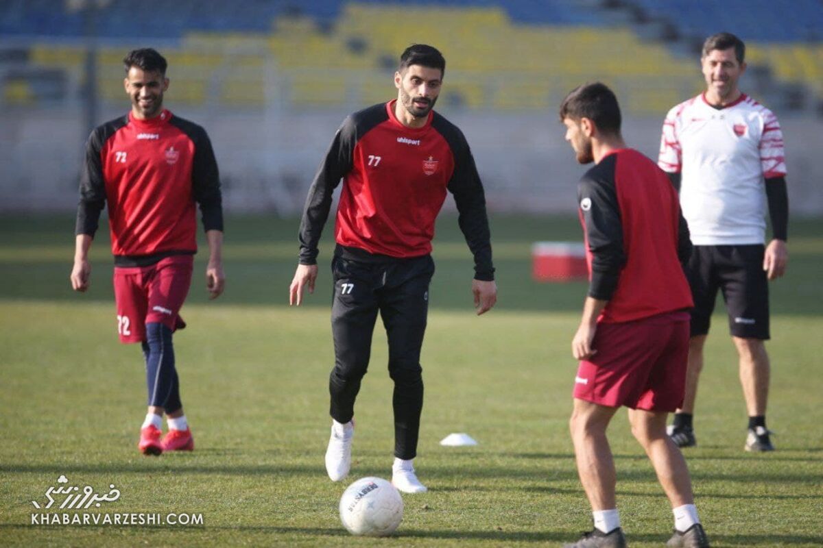 شاگردان گل محمدی مرور تاکتیک‌ کردند/ مهاجم سرخپوشان انفرادی تمرین کرد 