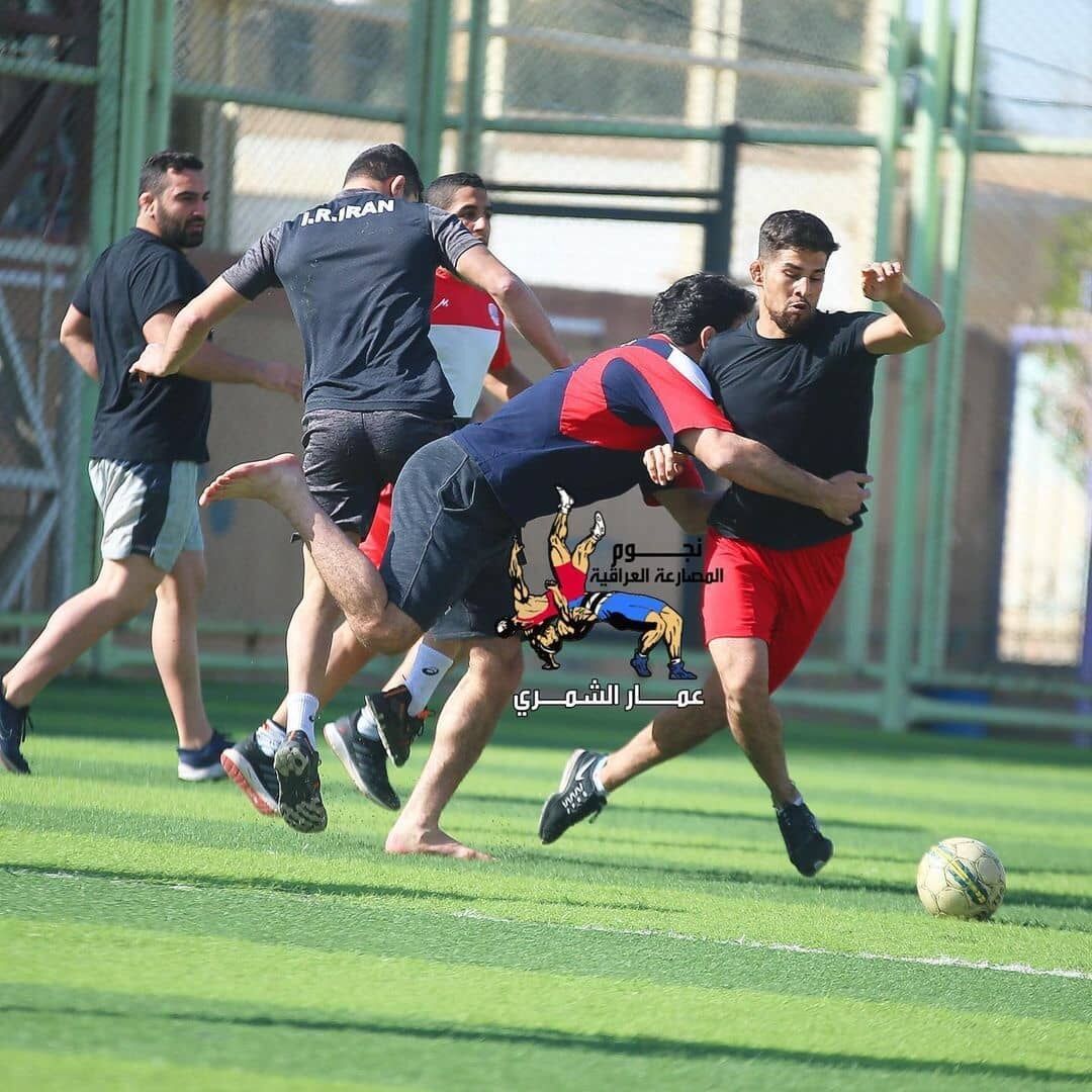 عکس| اجرای فن حسن یزدانی وسط زمین فوتبال!