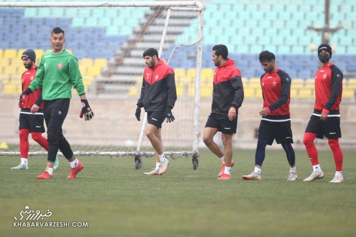 تمرین پرسپولیس