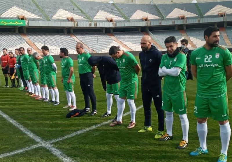 پیشکسوتان سرخابی مغلوب ملی‌پوشان ۹۸ شدند