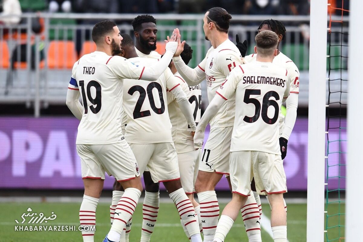 ونتسیا ۰ - میلان ۳/ روسونری صدرنشین شد؛ در انتظار توقف اینتر