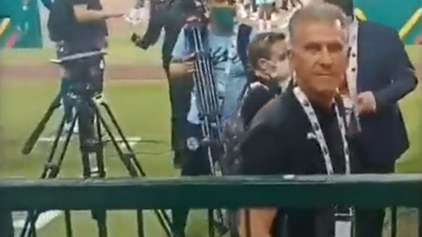 ببینید| درگیری لفظی کی‌روش با هوادار تیم ملی مصر