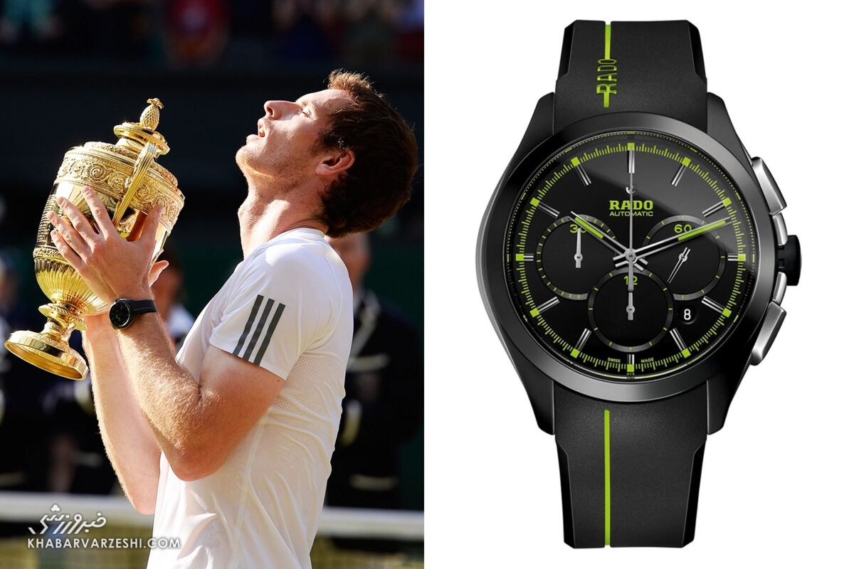 ساعت‌های لوکس ستاره‌های دنیای تنیس/ راکت به دست‌های عشق ساعت/ تصاویر این ساعت‌های زیبا را ببینید
