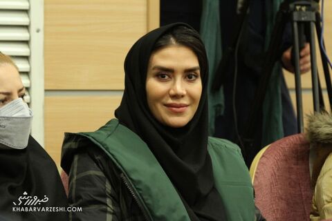 گلاره ناظمی؛ مراسم بدرقه تیم ملی زنان ایران برای حضور در جام ملت‌های آسیا (25 دی 1400)