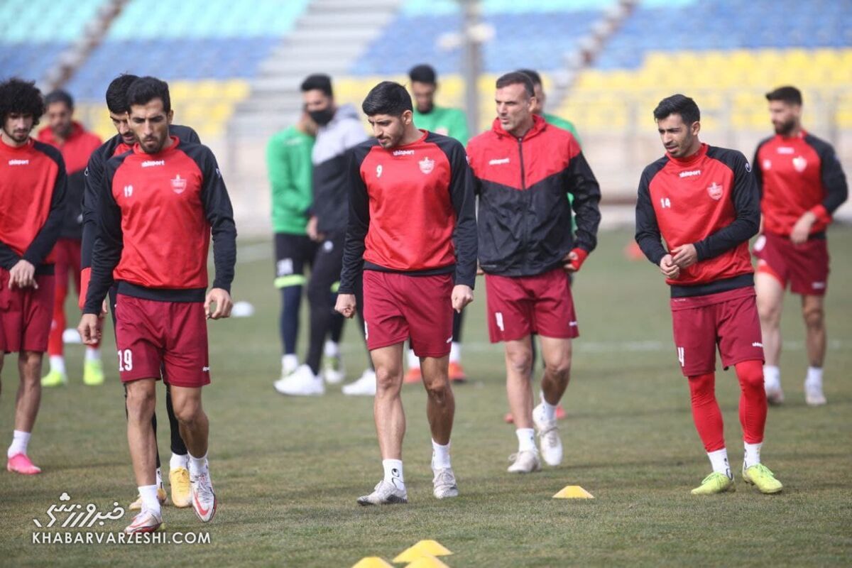 تمرین پرسپولیس