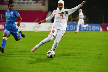 ترکیب ایران مقابل هند/ زنان فوتبال ایران با یک تغییر مقابل چین