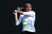 جلب توجه حجاب دختر تنیسور ایران در گرمای سوزان استرالیا