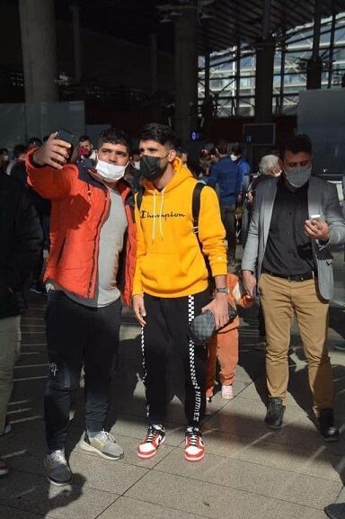 عکس| استقبال گرم از هافبک محبوب تیم ملی عراق در تهران