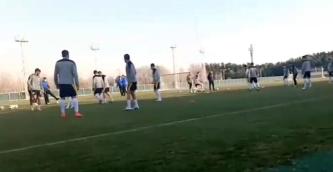ویدیو| آخرین تمرینات تیم ملی پیش از دیدار با امارات