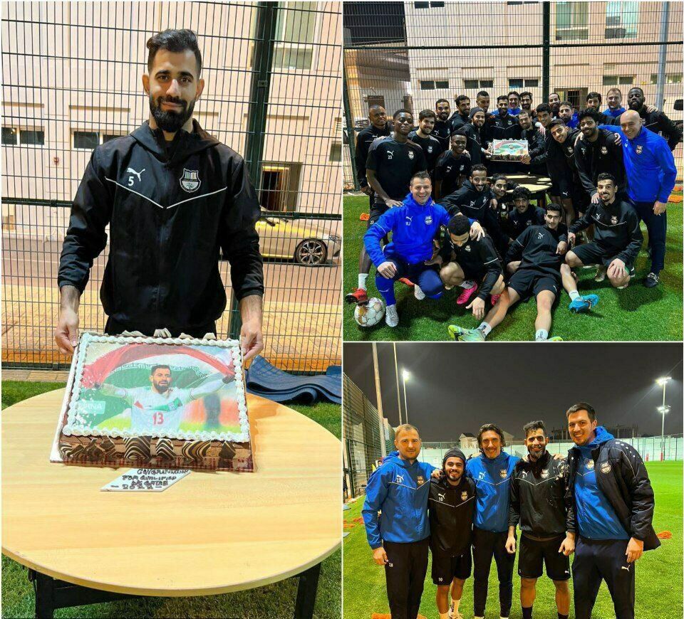 عکس| سورپرایز قطریها برای مدافع جنجالی تیم ملی