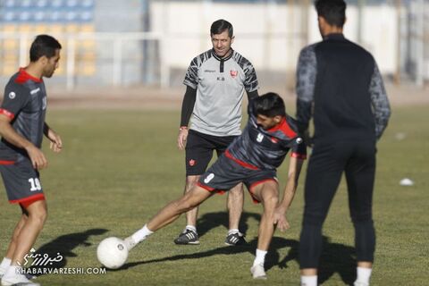 کریم باقری؛ تمرین پرسپولیس در سیرجان (17 بهمن 1400)