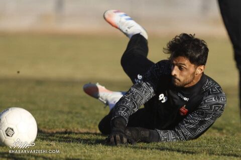 احمد گوهری؛ تمرین پرسپولیس در سیرجان (17 بهمن 1400)